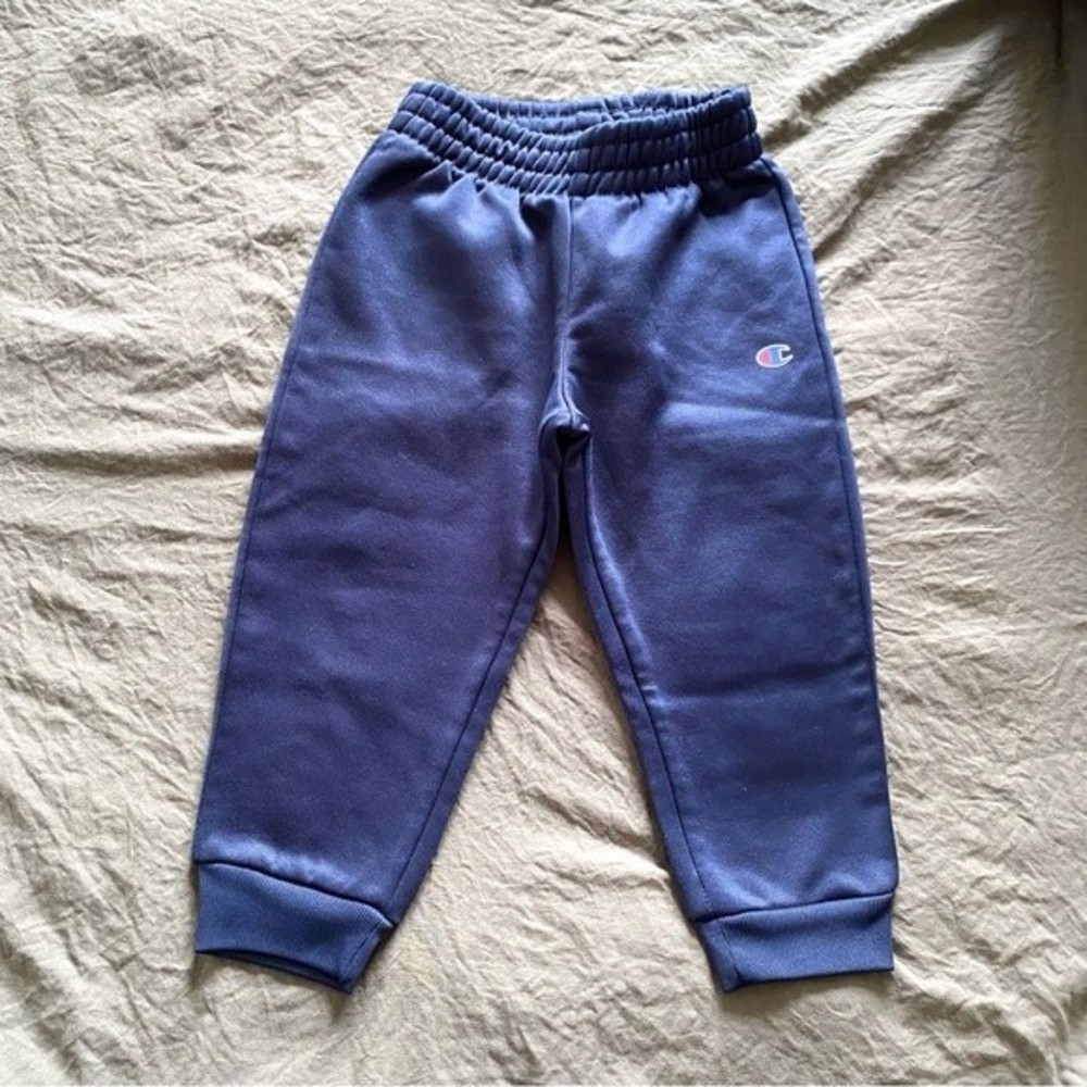 CHAMPION Size 2T Navy Blue Sweatpants